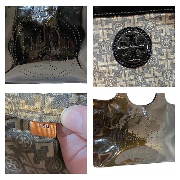 Tory Burch Black “Bombe” Patent Leather Bag - Picture 13 of 14